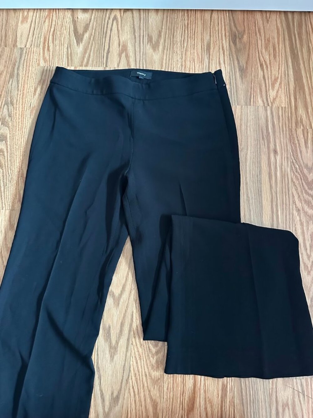 Black Theory Pull On Dress Pants